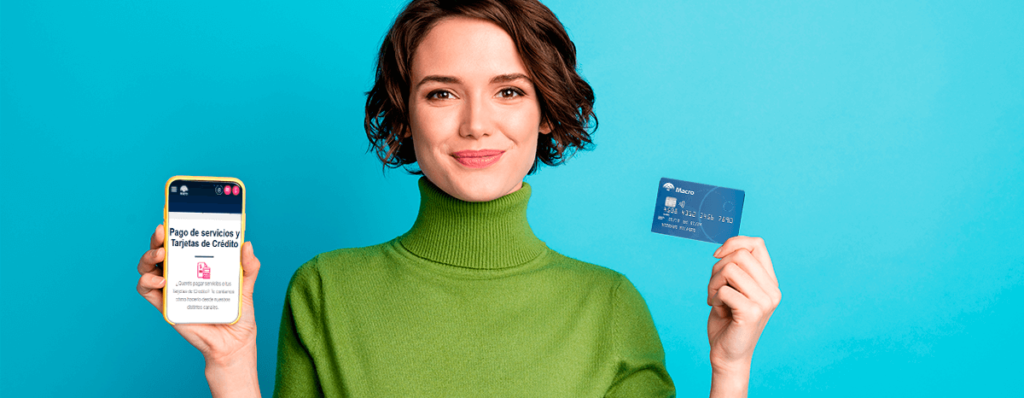 Tarjeta de crédito MasterCard Macro